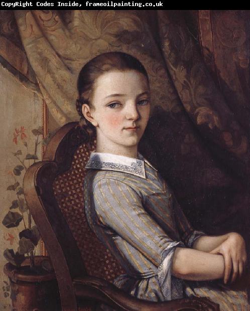 Gustave Courbet Portrait of juliette Courbet